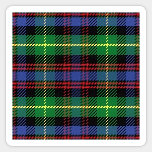 pattern Scottish tartan Sticker